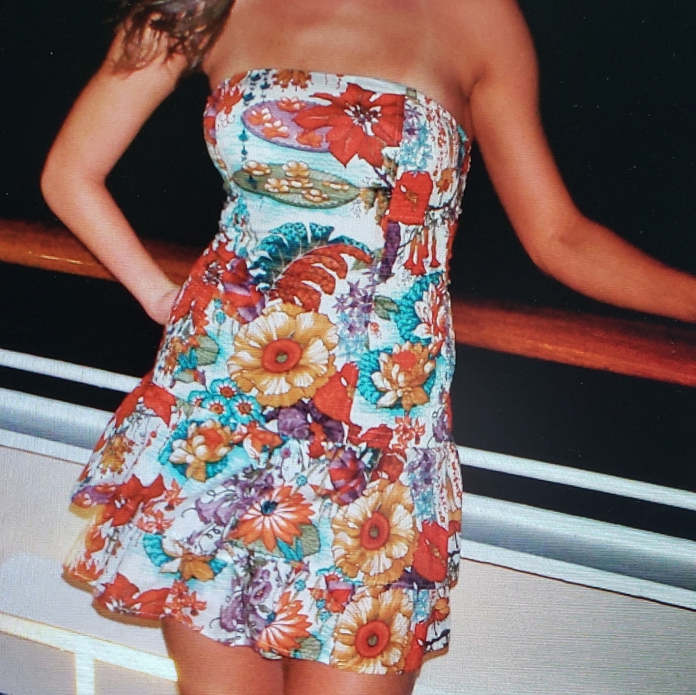 French Connection Floral mini dress